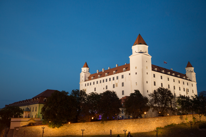 Het kasteel van Bratislava
