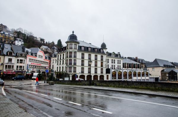 Regenachtige dag in de Ardennen