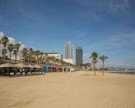 De stranden van Barcelona