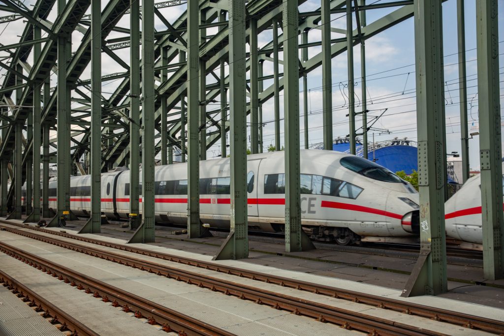 treinreis naar Duitsland