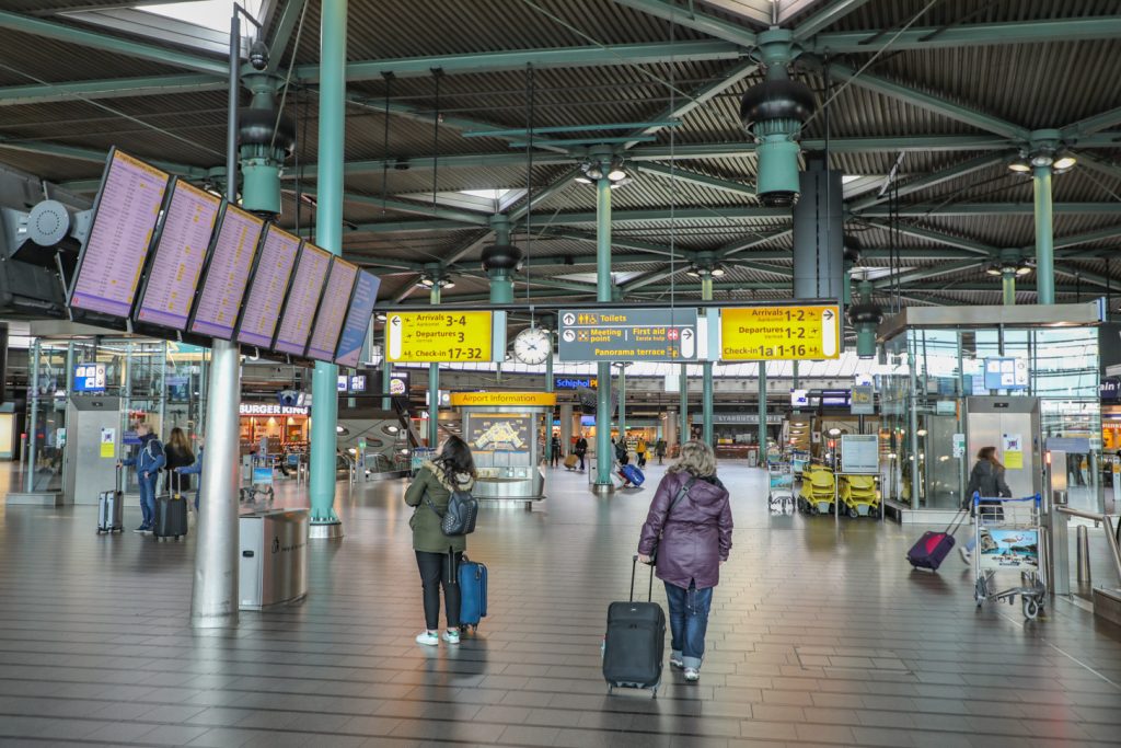 langere overstap op Schiphol