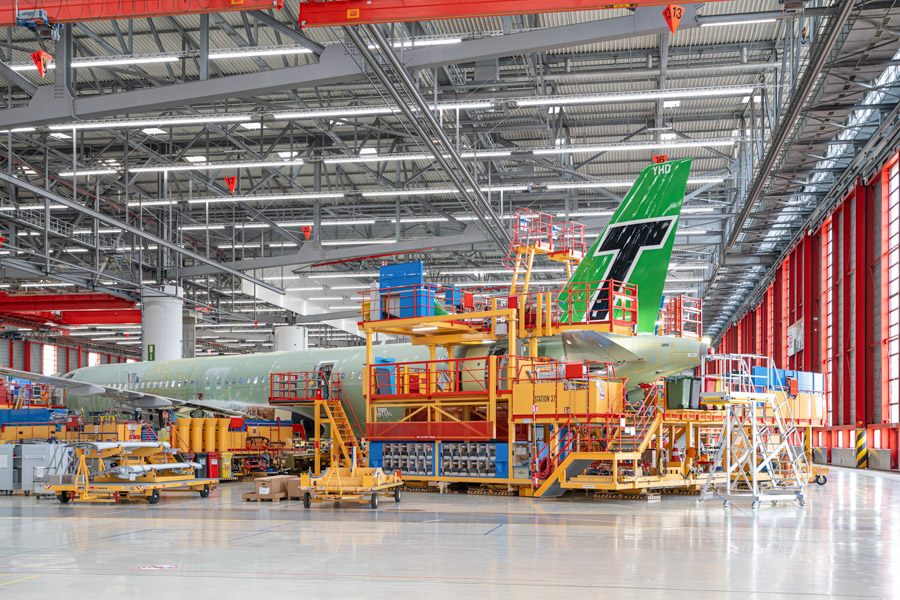 Airbus in retro-huisstijl Transavia krijgt vorm