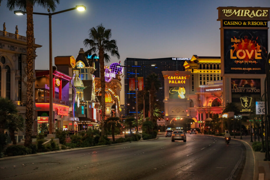 Waarom Las Vegas minder toeristen trekt